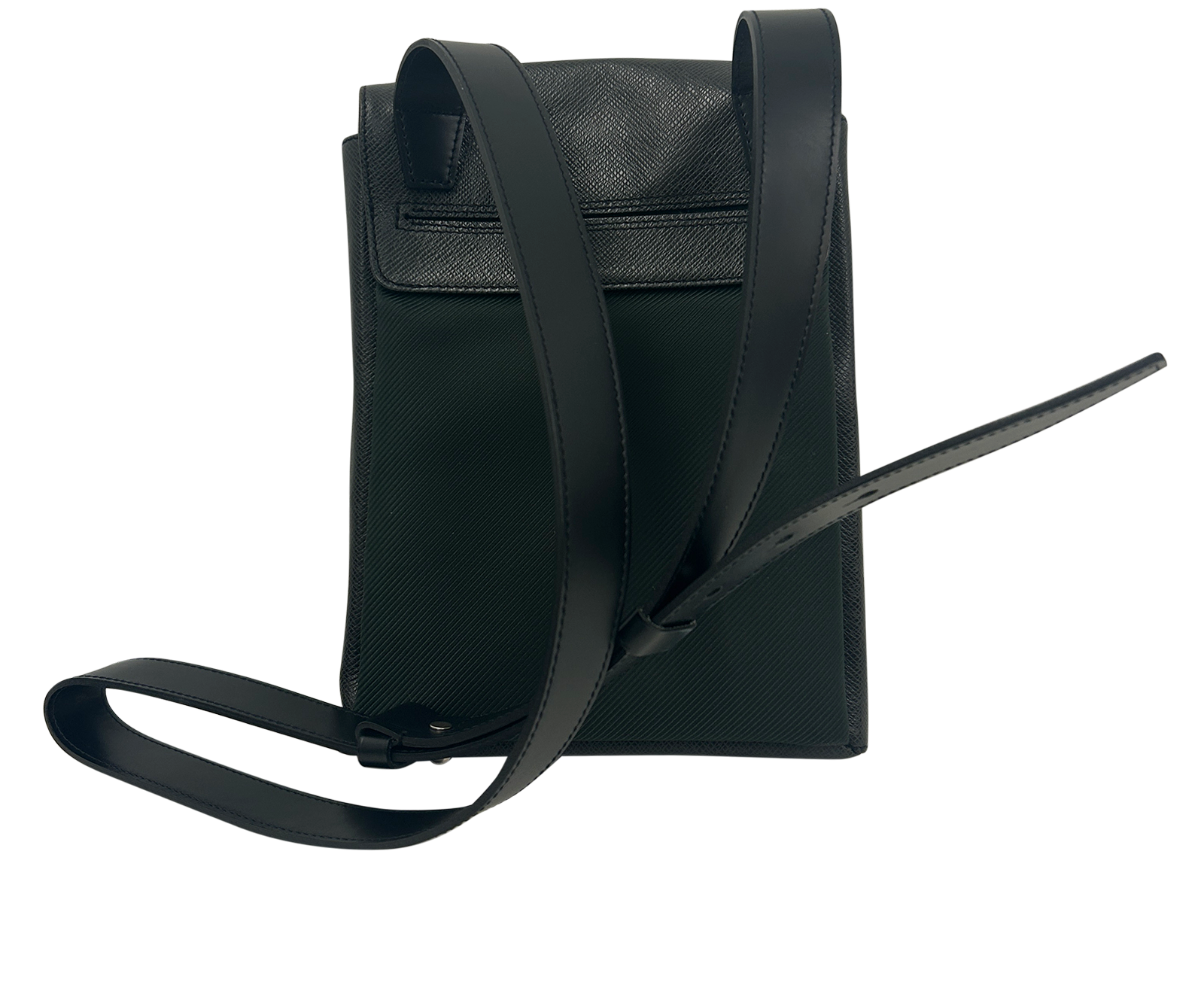 Saratov PM, 240&euro;, Bolso, Negro/Verde, Animal - Piel/Lona - General, Vista trasera